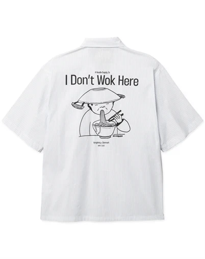 Woodbird - WBWang Wok Skjorte - Light Blue